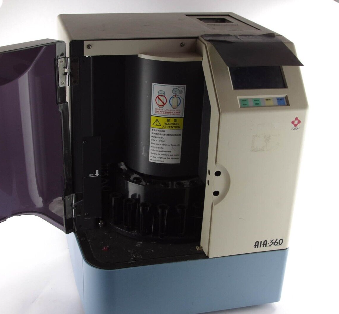 Tosoh AIA-360 / AIA360 Automated Enzyme Immunoassay System - For Parts or Repair