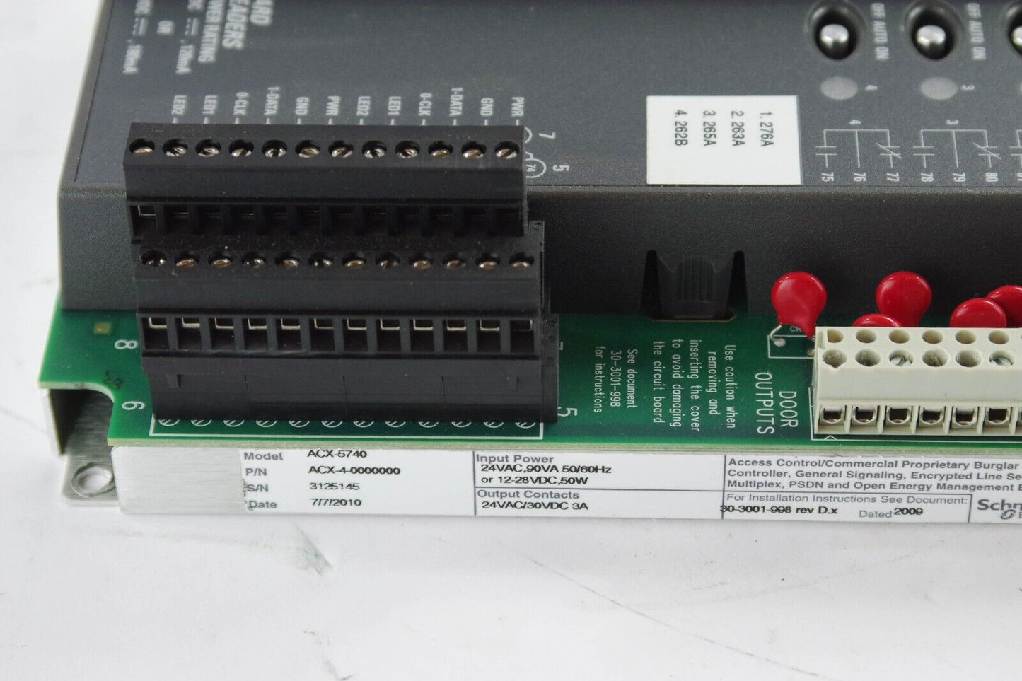 Schneider Electric Andover Continuum ACX-5740 Controller ACX-4-0000000 +1 Yr Wty