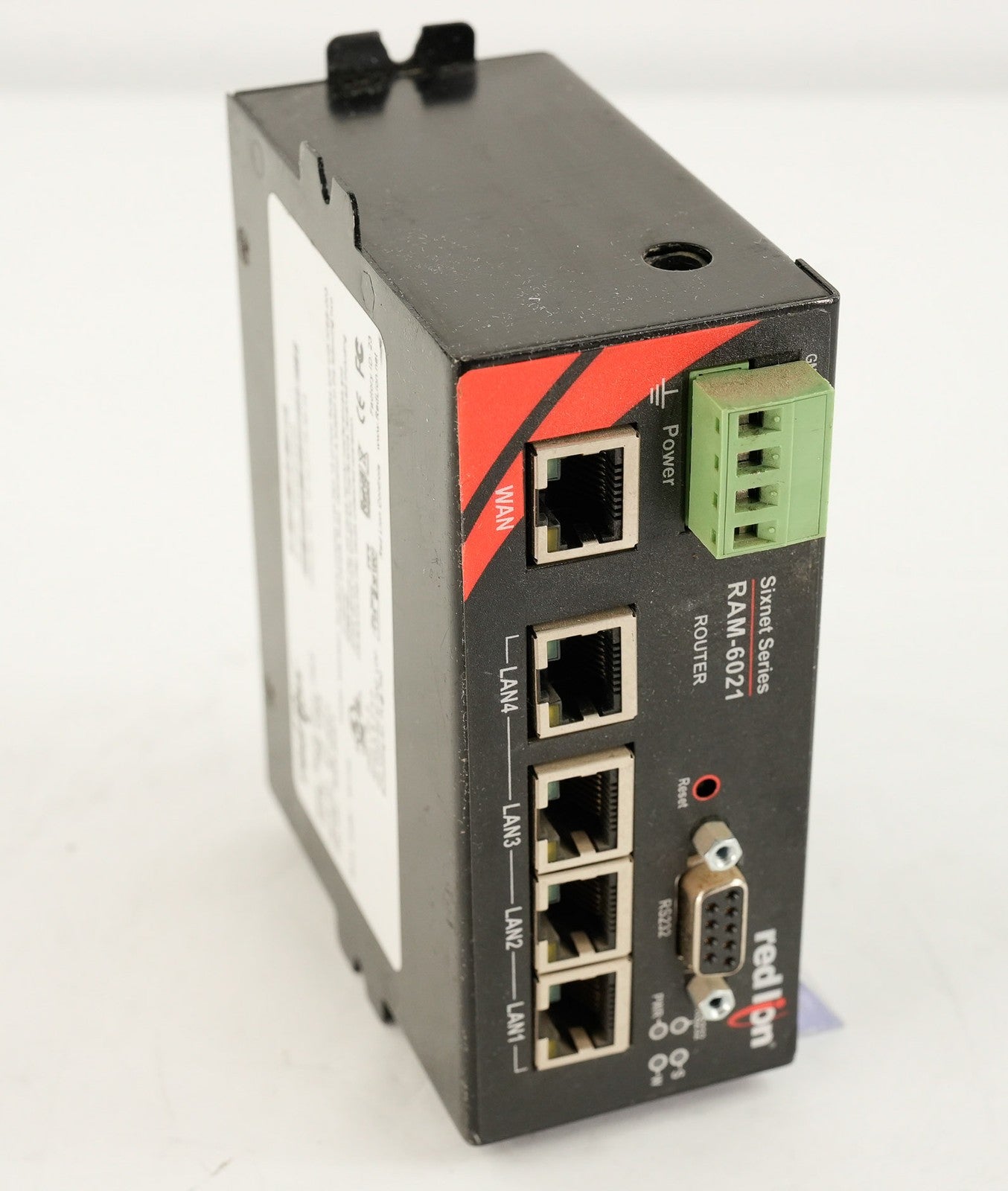 Red Lion BT-6021 Sixnet Industrial Wired Router RAM-6021 BT6021