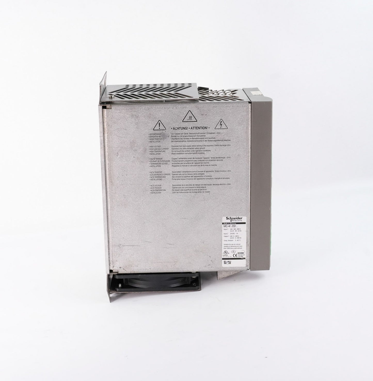 Schneider Electric Elau MC-4/11/22/400 PacDrive MC-4 Servo Drive (FW V22.01)
