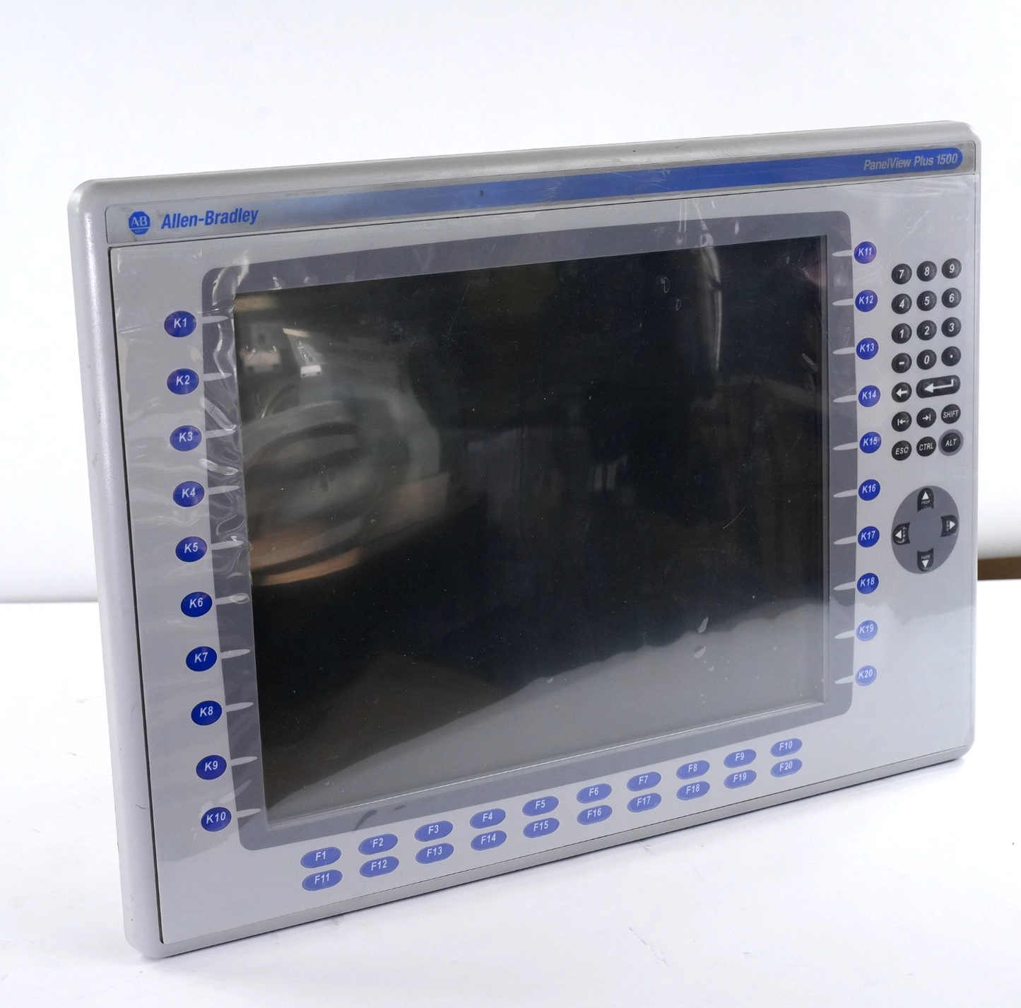 Allen Bradley 2711P-K15C4D1 /A Panelview Plus 1500 Terminal + RP1/E 2711p-RDK15C