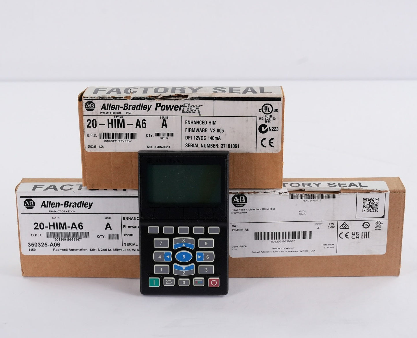 Allen Bradley 20-HIM-A6 /A PowerFlex HIM-Enhanced Full Numeric Keypad - Open Box