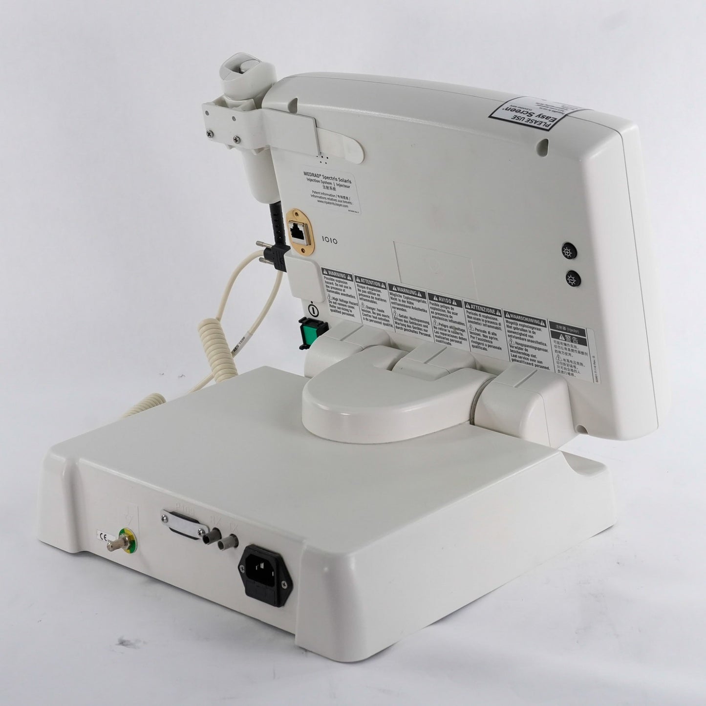 Medrad Spectris EP Solaris MR Injection MRI System Touchscreen Display Monitor