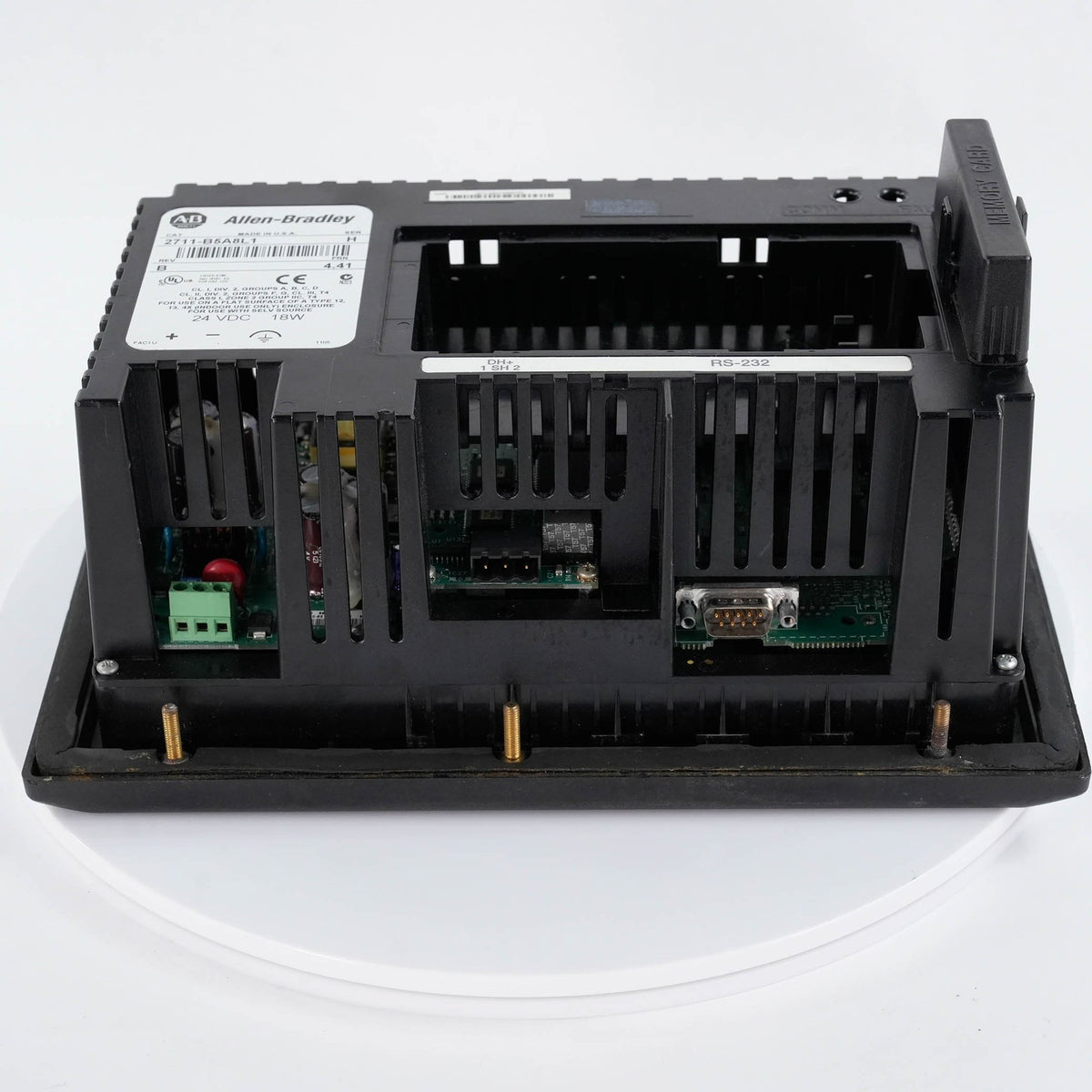 Allen Bradley 2711-B5A8L1 /H PanelView 550 HMI Keypad Touch 24VDC DH+ 2711B5A8L1