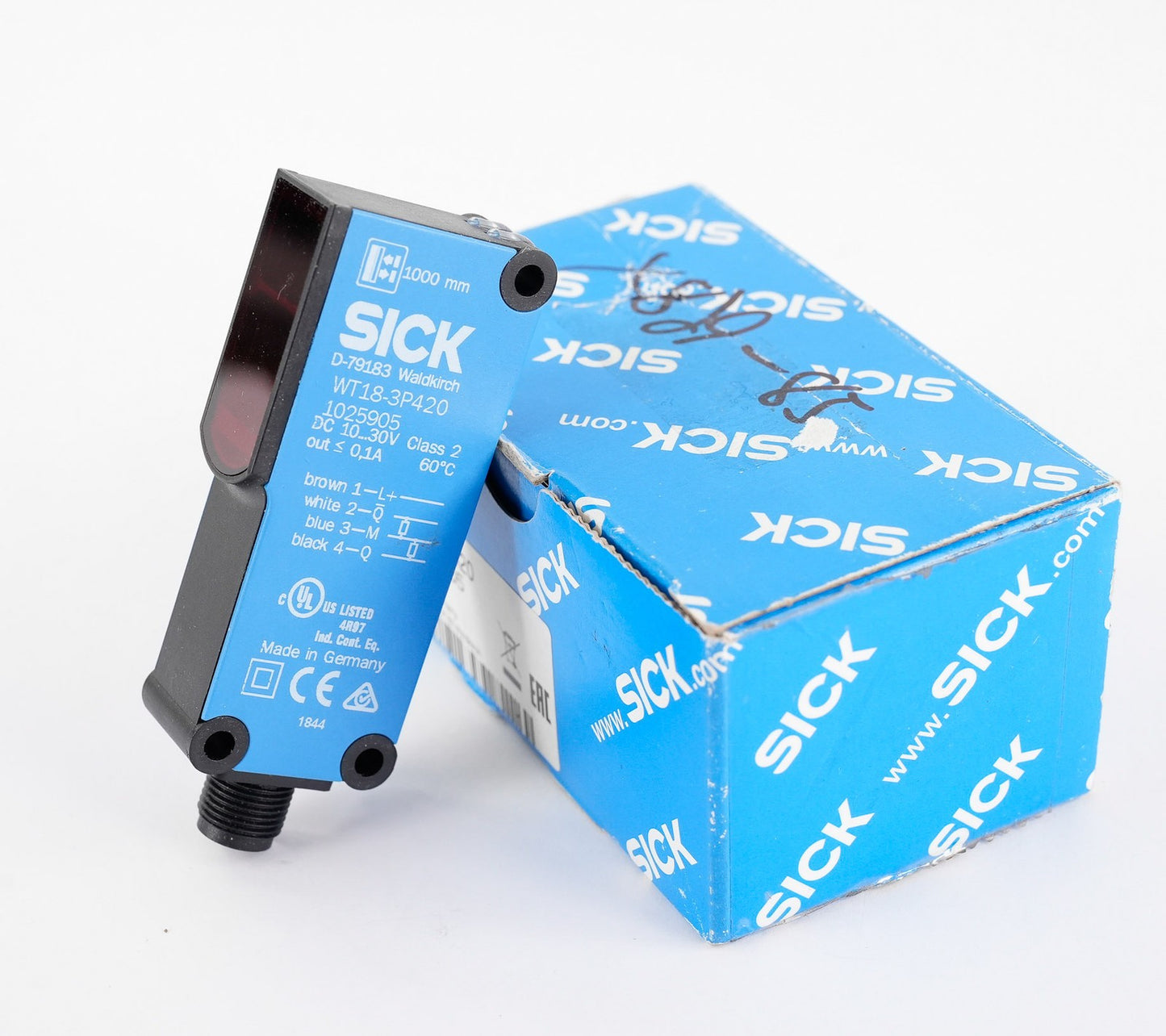 Sick WT18-3P420 Photoelectric Proximity Sensor WT183P420 - Open Box