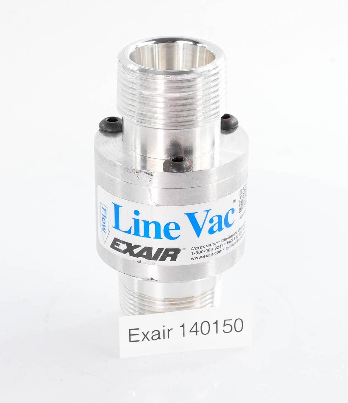 Exair 140150 1-1/4 National Pipe Taper Aluminum Threaded Line Vac
