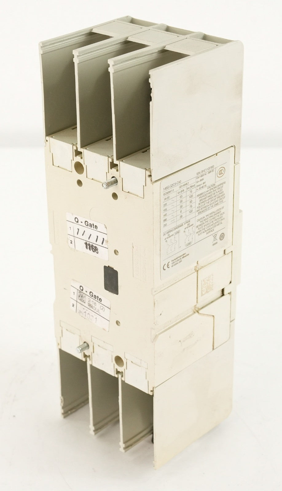 Allen Bradley 140G-G2C3-C40 Circuit Breaker 40A 3 Pole 140GG2C3C40