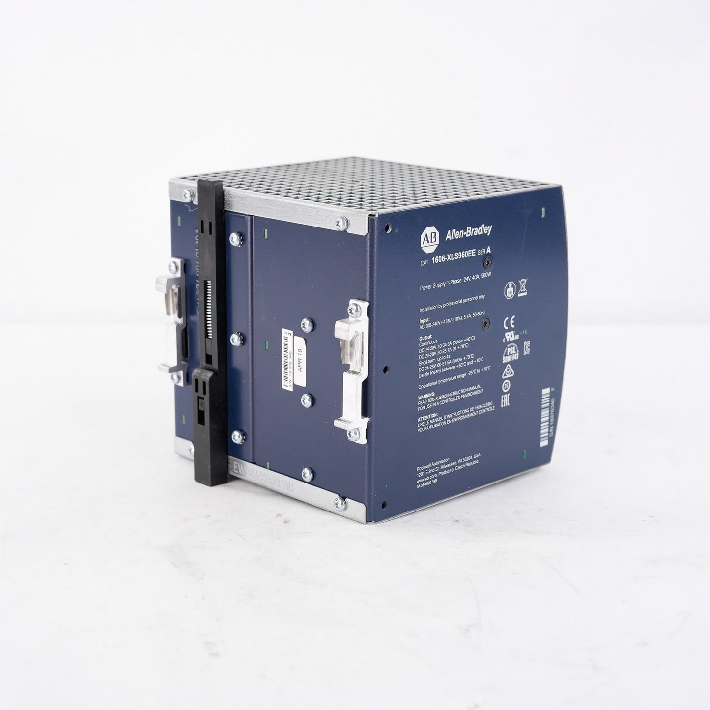Allen Bradley 1606-XLS960EE /A Power Supply 40A 960W 1-Phase 1606XLS960EE