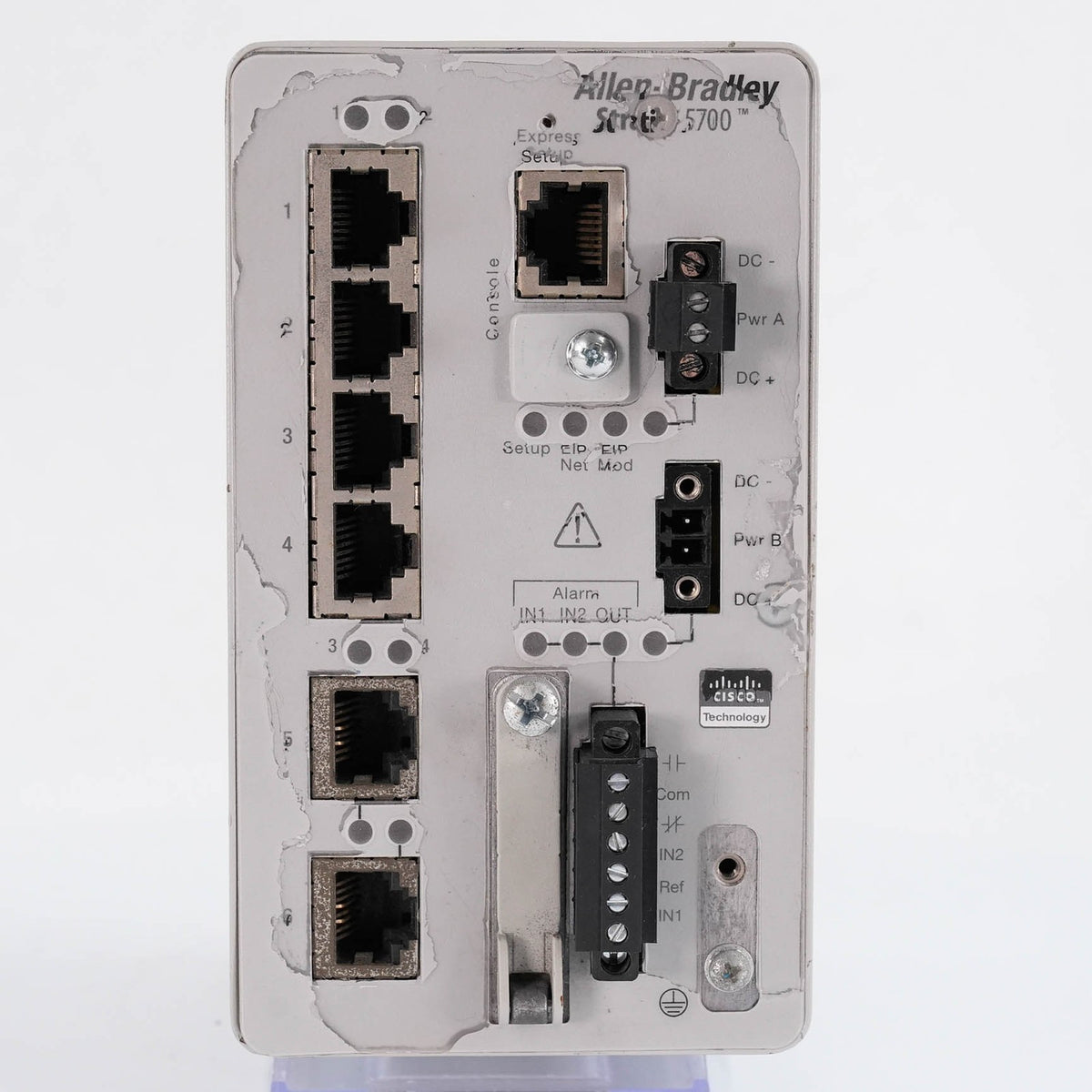 Allen Bradley 1783-BMS06TL Ser A Stratix 5700 Managed Switch 6 Port