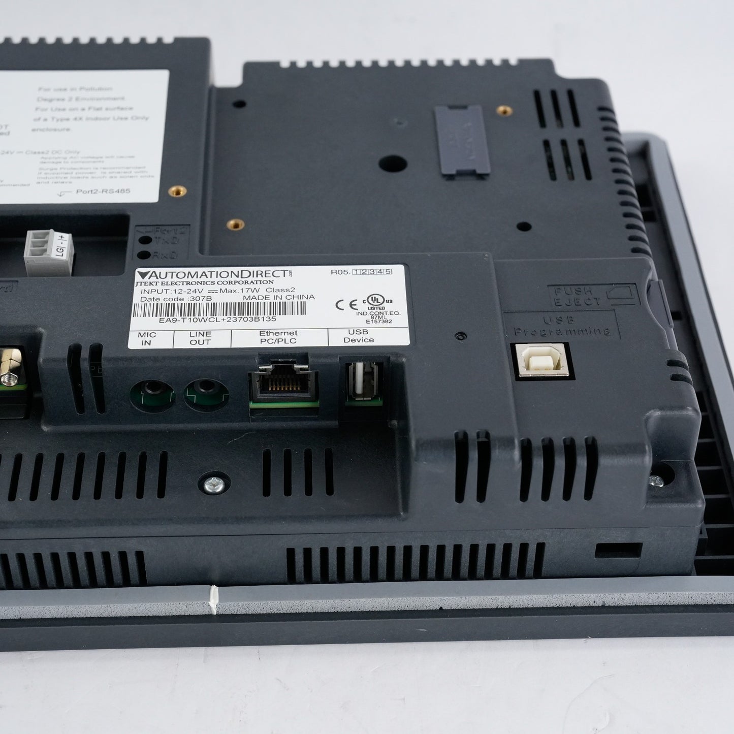Automation Direct EA9-T10WCL Touch Screen HMI Control Panel Display - Open Box