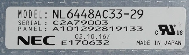 NEC NL6448AC33-29 10.4"-Inch 640 x 480 LCD Display Screen