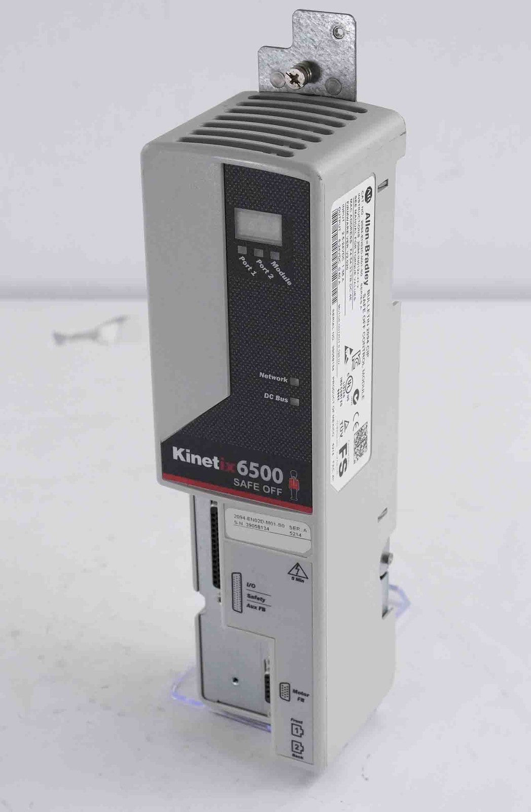 Allen Bradley 2094-EN02D-M01-S0 /A Kinetix 6500 Safe Torque-Off Control Module