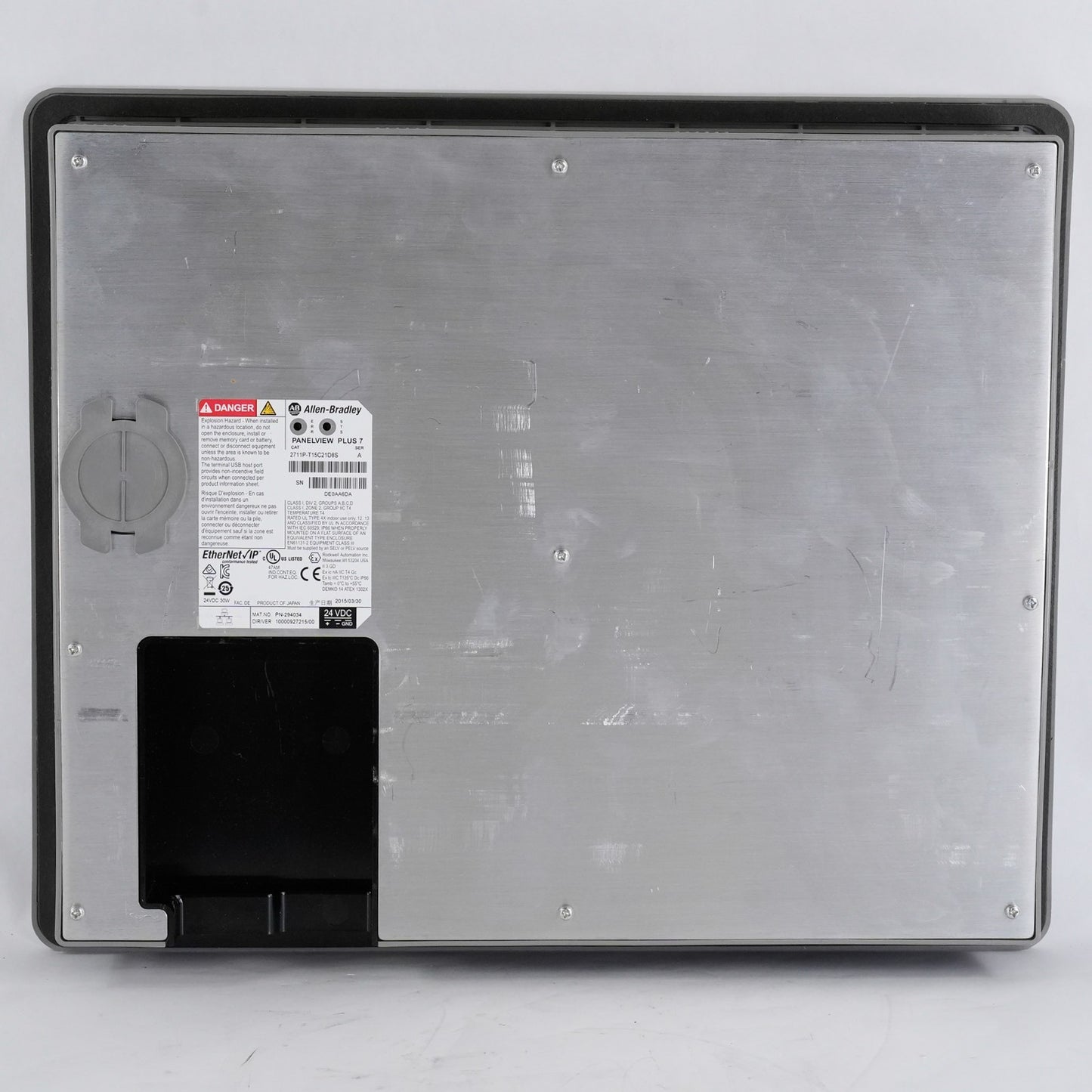 Allen Bradley 2711P-T15C21D8S /A PanelView Plus 7 Touchscreen Color HMI Display