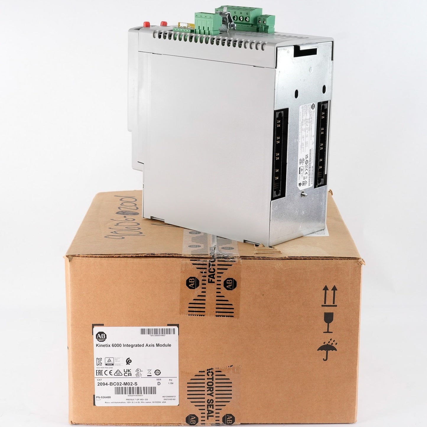 Allen Bradley 2094-BC02-M02-S /D Kinetix 6000 Integrated Axis Module - Open Box