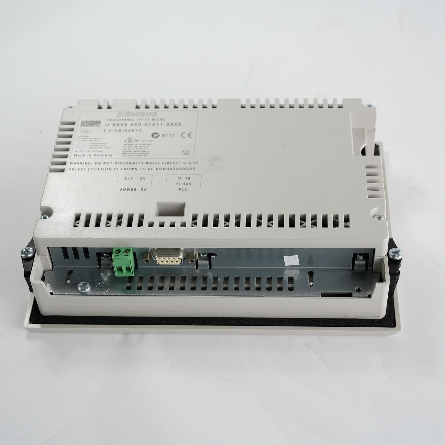 Siemens Simatic Touchpanel TP177 Micro 6AV6640-0CA11-0AX0 6AV6 640-0CA11-0AX0