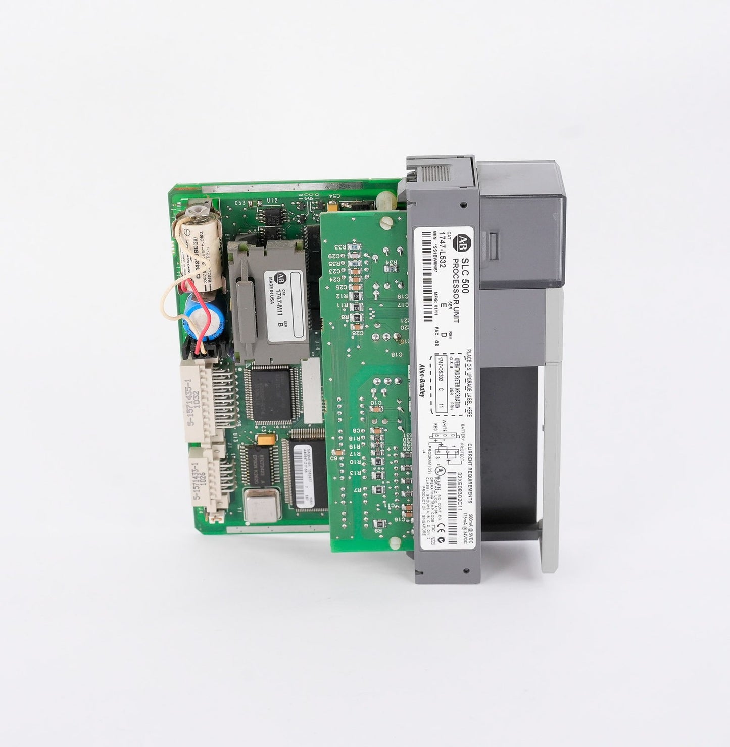 Allen Bradley 1747-L532 /E Rev D SLC 500 Processor Unit 1747L532