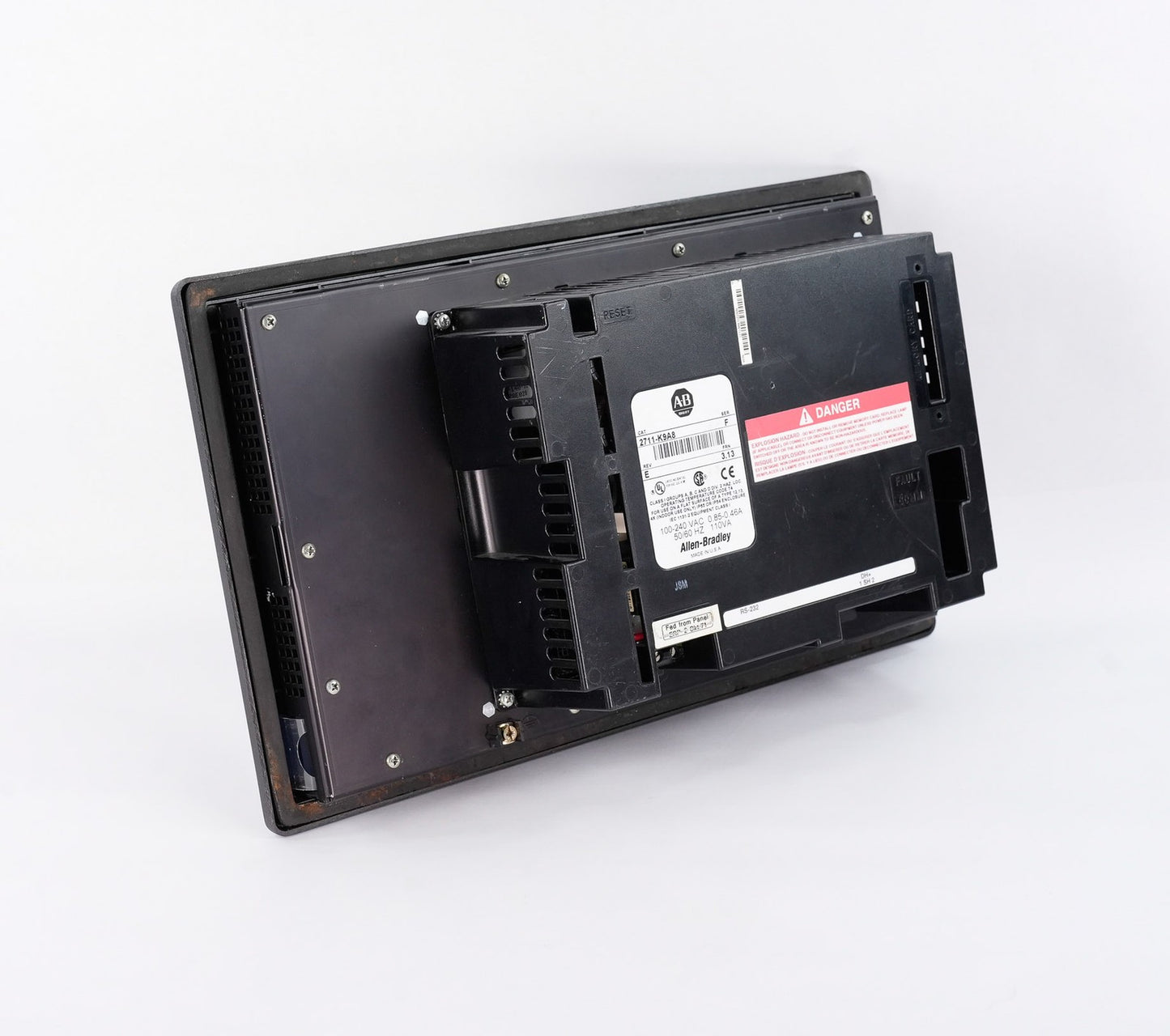 Allen Bradley 2711-K9A8 /F Rev E PanelView 900 Keypad HMI Display 2711K9A8