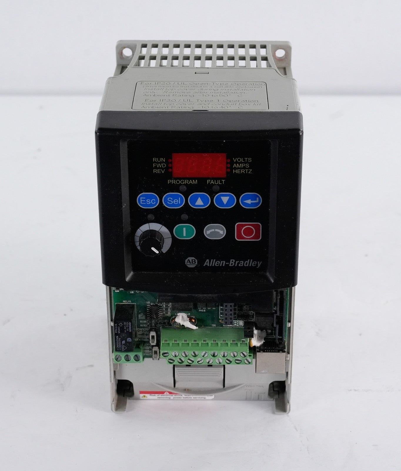 Allen Bradley 22B-D010N104 /A Powerflex 40 5HP Frequency AC Drive 22BD010N104