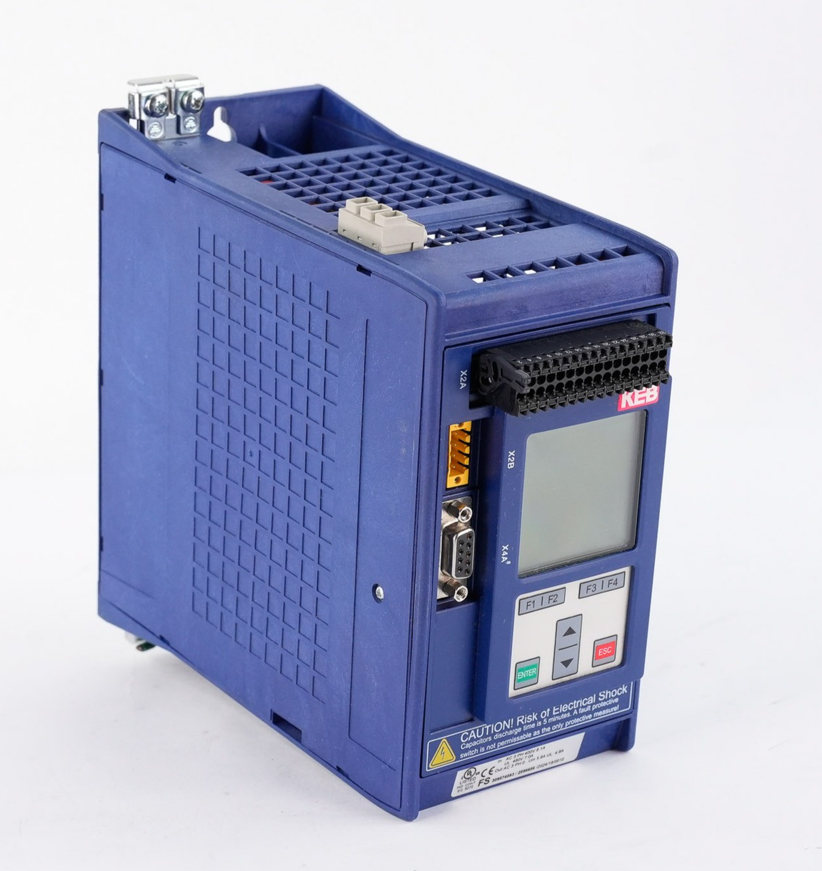 KEB E167544 Servo Drive 10G6CDA-39B0 3-Phase 50/60Hz 400V 8.1A