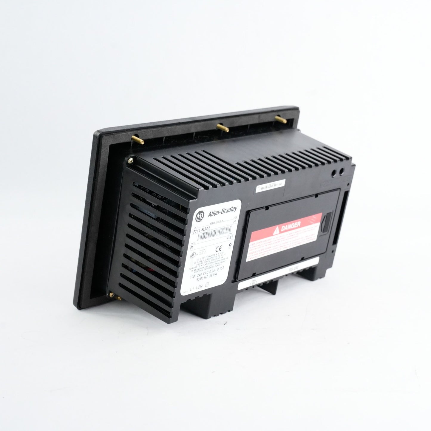 Allen Bradley 2711-K5A8 /H Rev B FRN 4.41 PanelView 550 Display Terminal