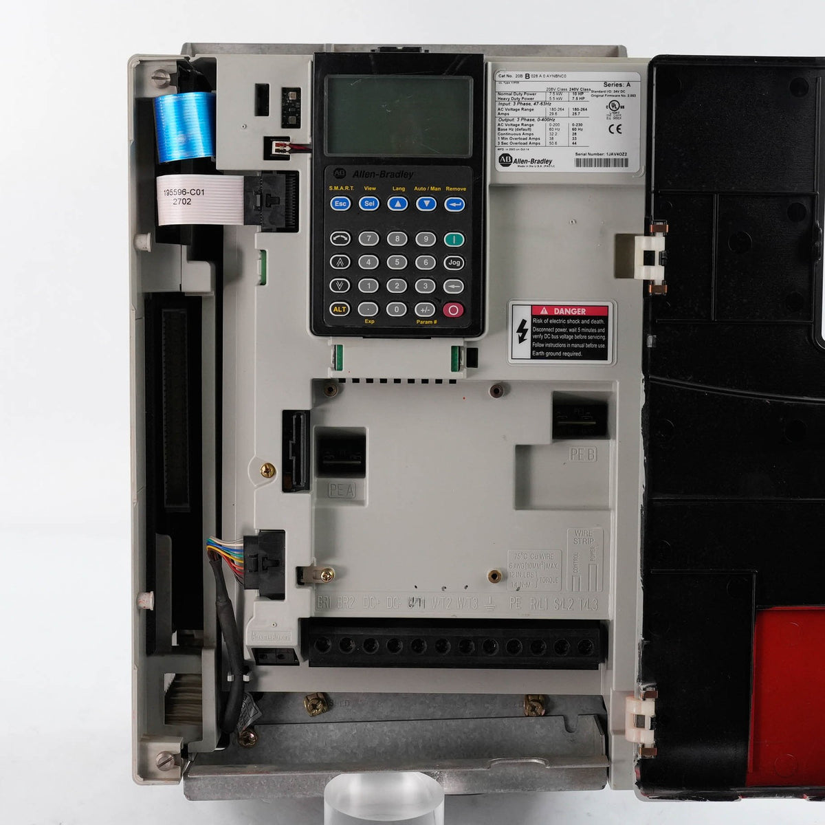 Allen Bradley 20B-B028A0AYNBNC0 PowerFlex 700 Drive 240V 10HP 20BB028A0AYNBNC0