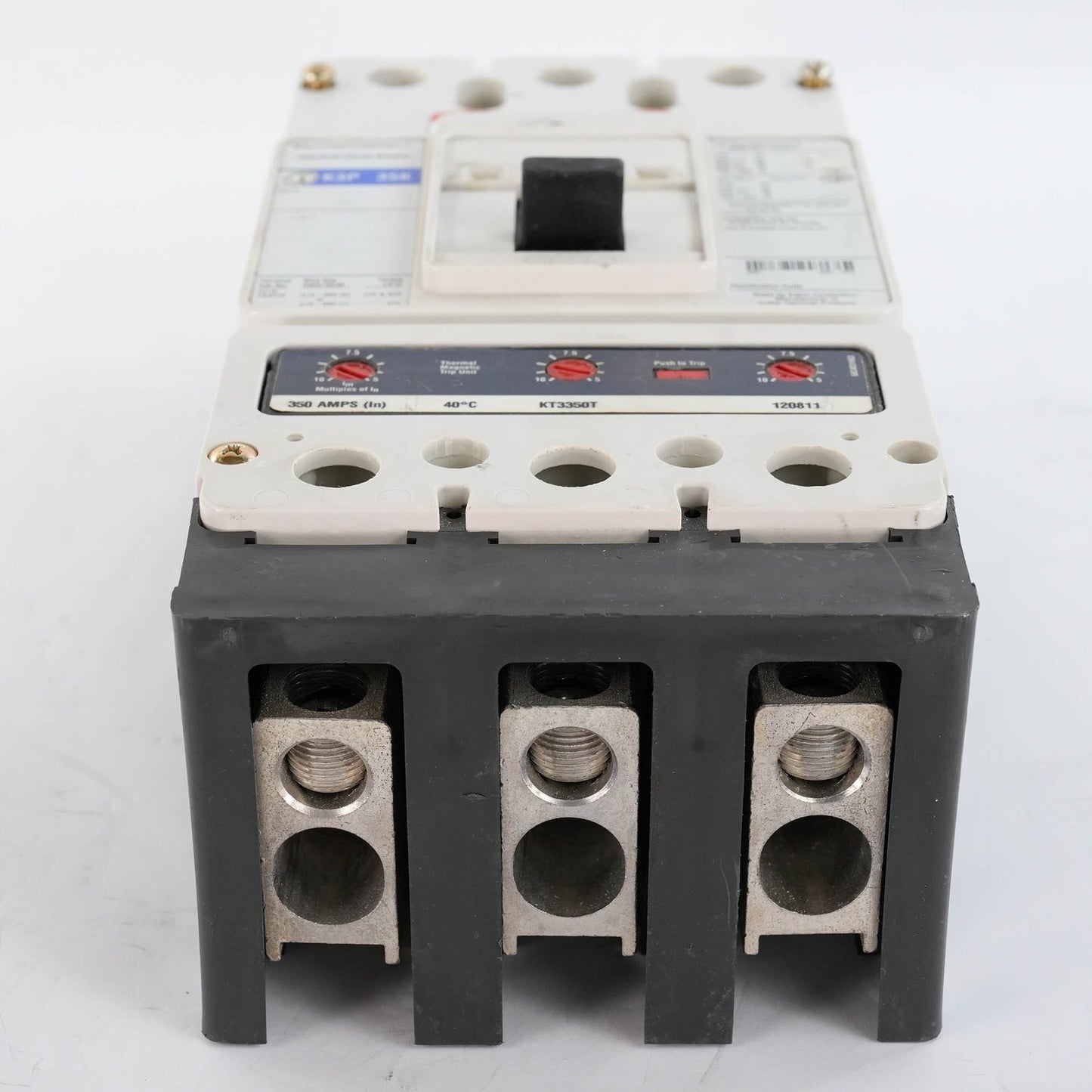 AutomationDirect K3P 35K 350A 3-Pole Industrial Circuit Breaker w/ KT3350T Trip