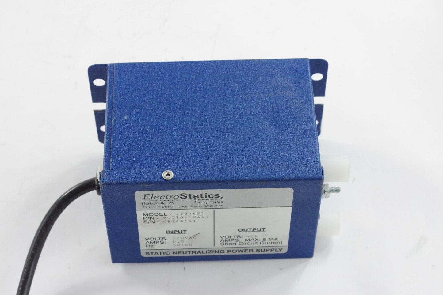 ElectroStatics Neutralizing Power Supply T1246SL 90010-12463