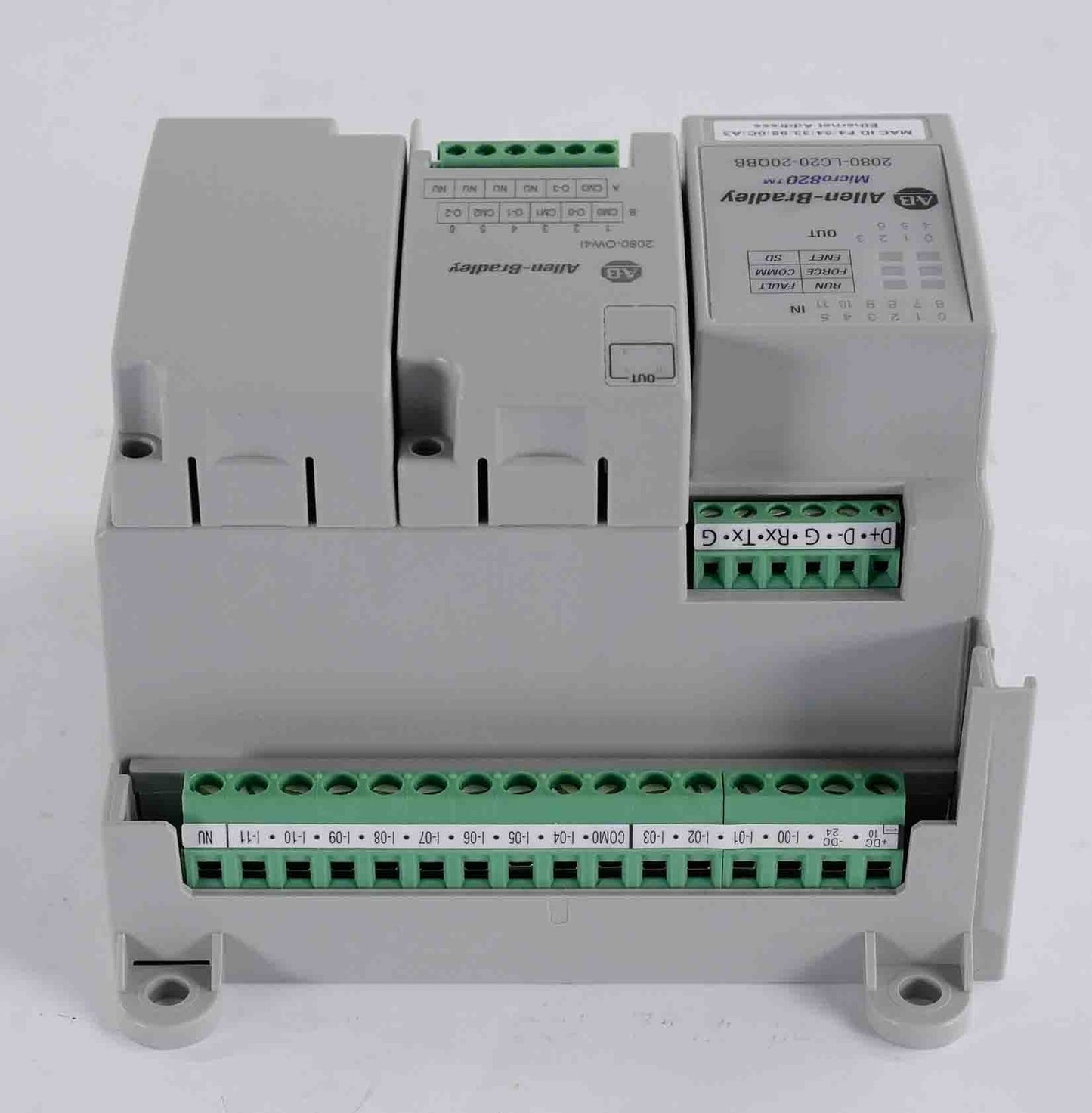 Allen Bradley 2080-LC20-20QBB Micro 820 Programmable Controller 2080LC2020QBB
