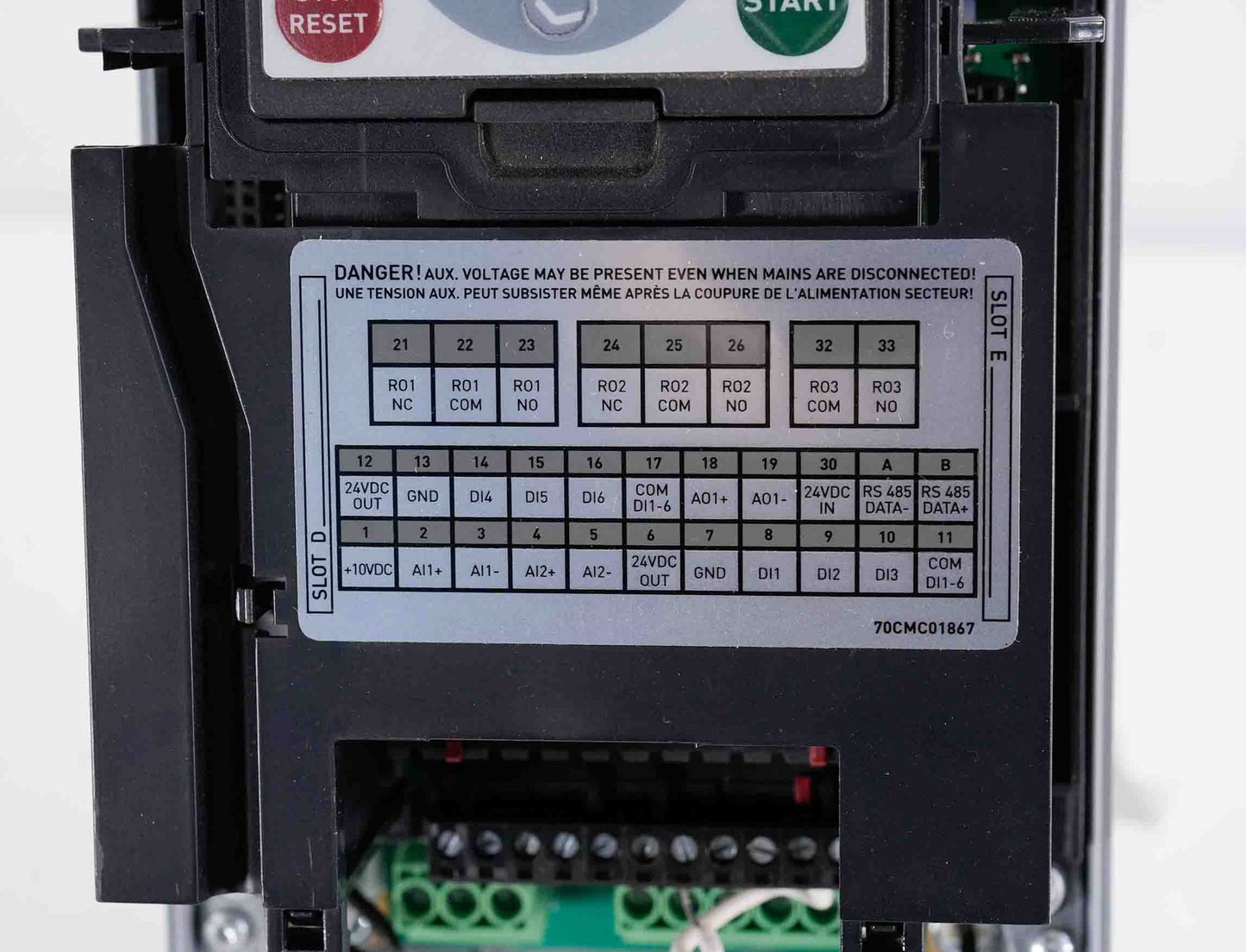 Johnson Controls VS8D0210B-00000 Variable Speed Drive 240VAC NEMA Type 1