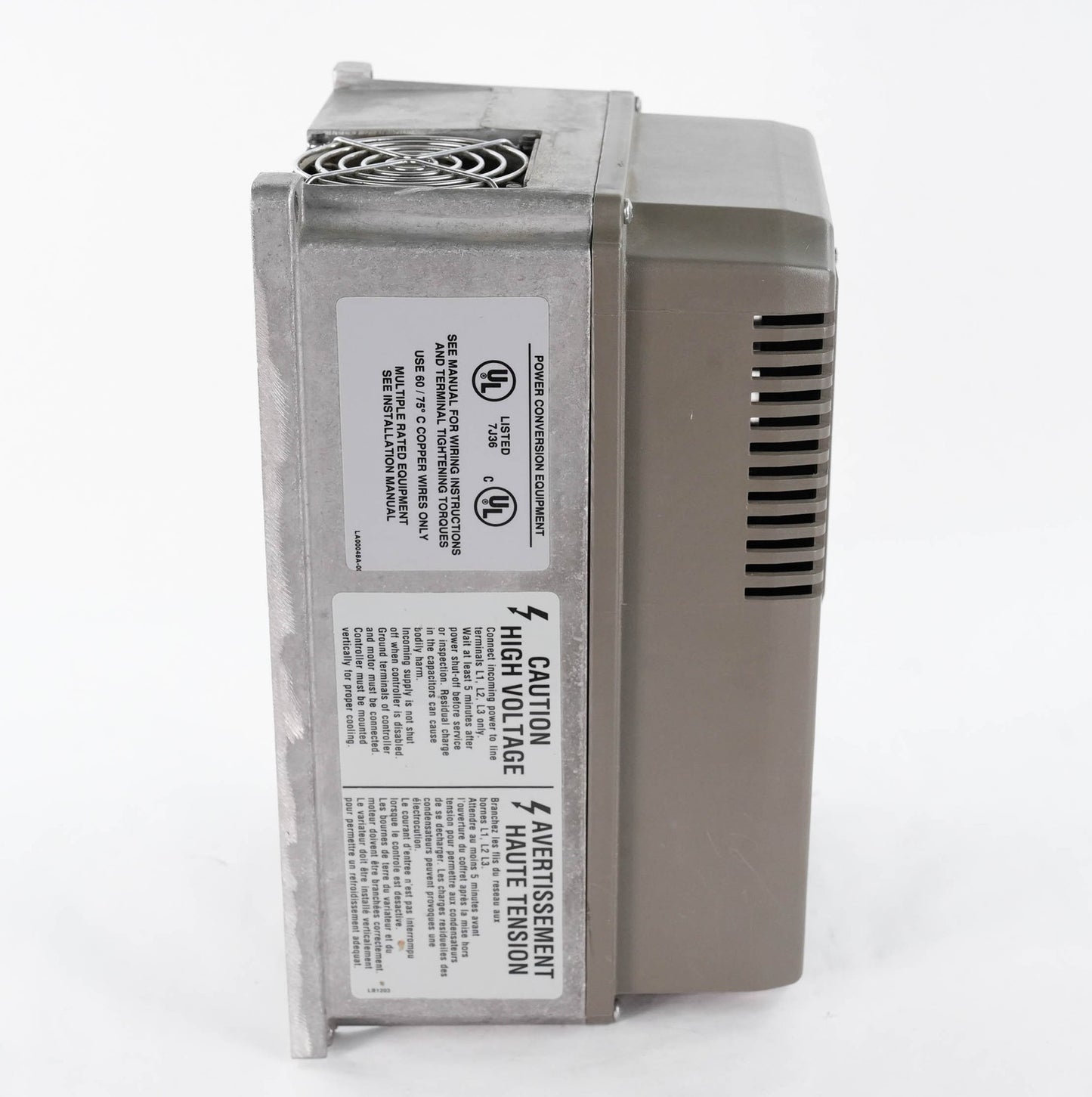 Baldor SD23H2A04-E Series 23H AC Servo Drive 230V 4.5A 1.1kW SD23H2A04E Control