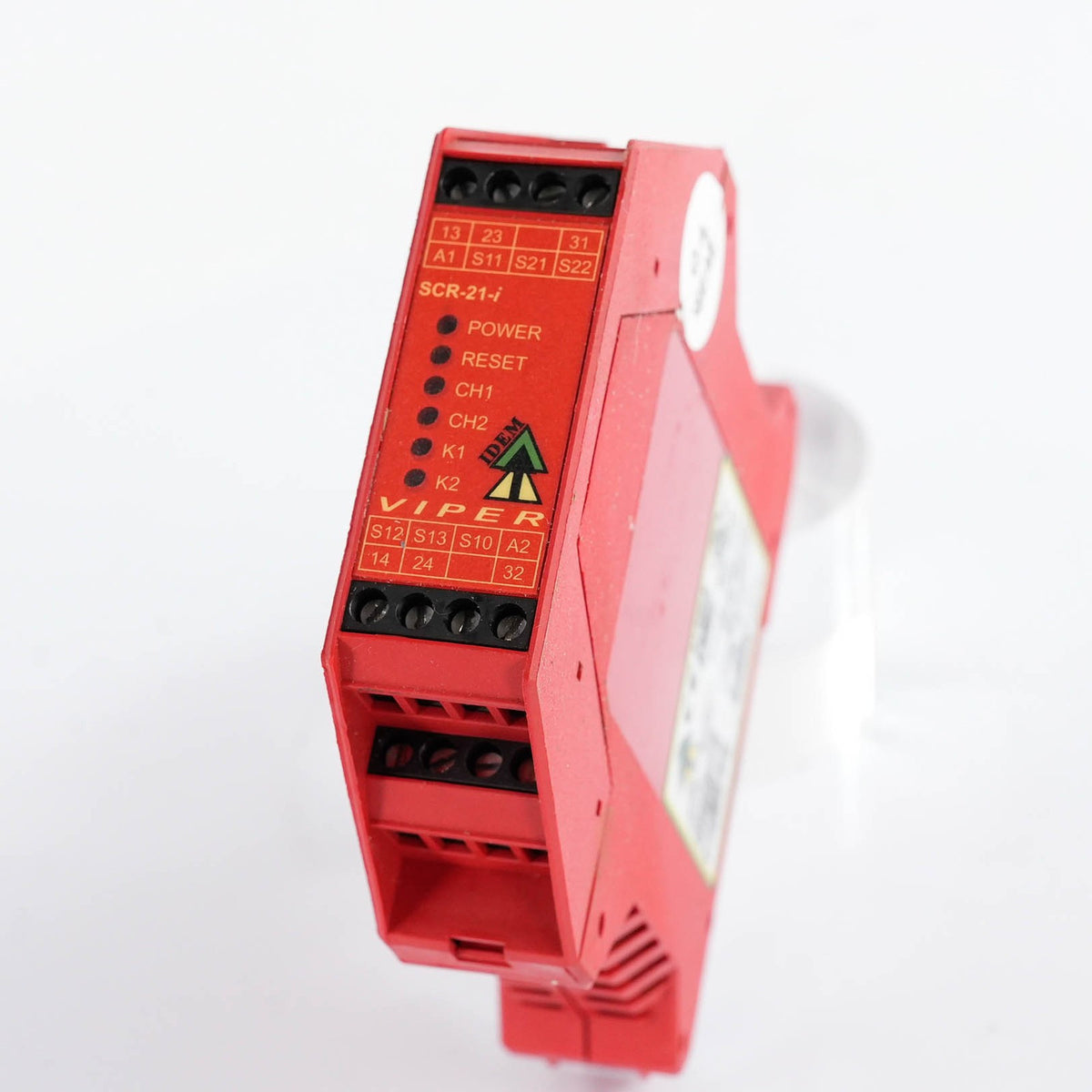 IDEM SCR-21-i Safety Relay 24VAC/DC 2NO 1NC SCR21i Dual Channel Monitoring SCR21