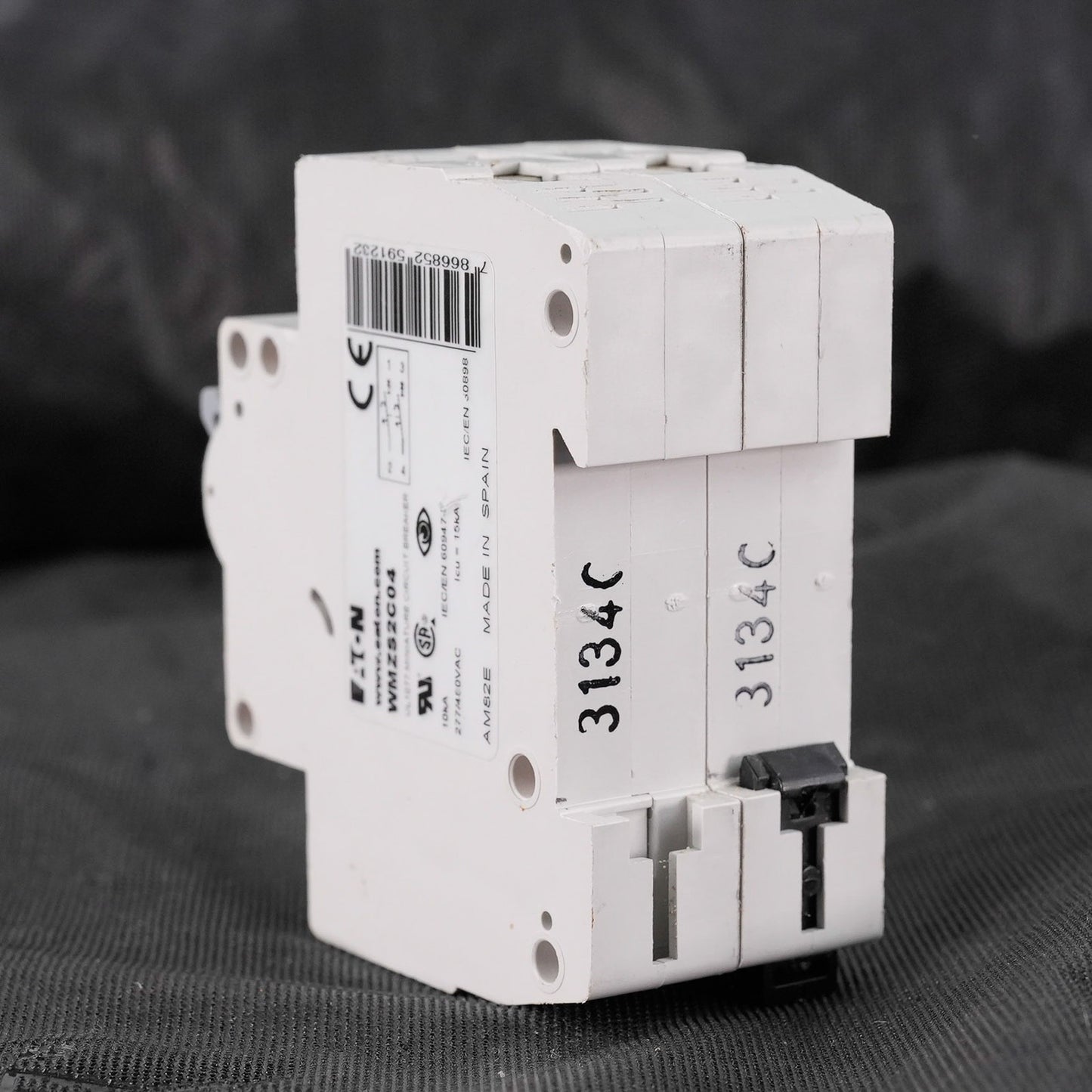 EATON WMZS2C04 Miniature 2-Pole Circuit Breaker 4A 277/480VAC