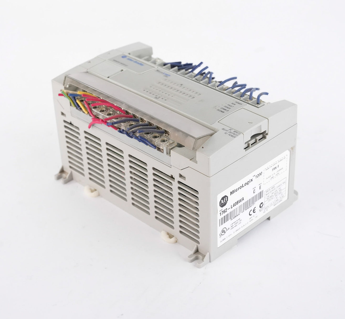 Allen Bradley 1762-L40BWA /C Rev E MicroLogix 1200 PLC Controller 1762L40BWA