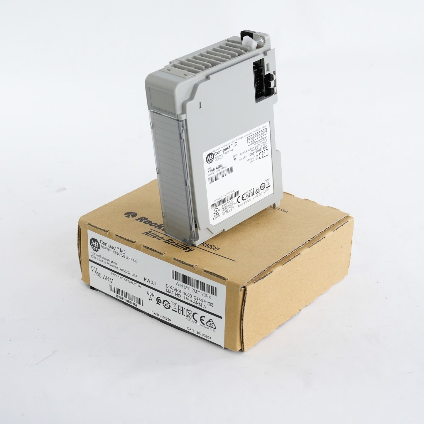 Allen Bradley 1769-ARM /A Compact I/O Address Reserve Module 1769ARM - Open Box
