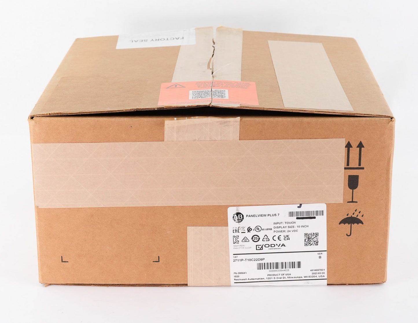Allen Bradley 2711P-T10C22D9P /B PanelView Plus 7 HMI Ser B Without Original Box