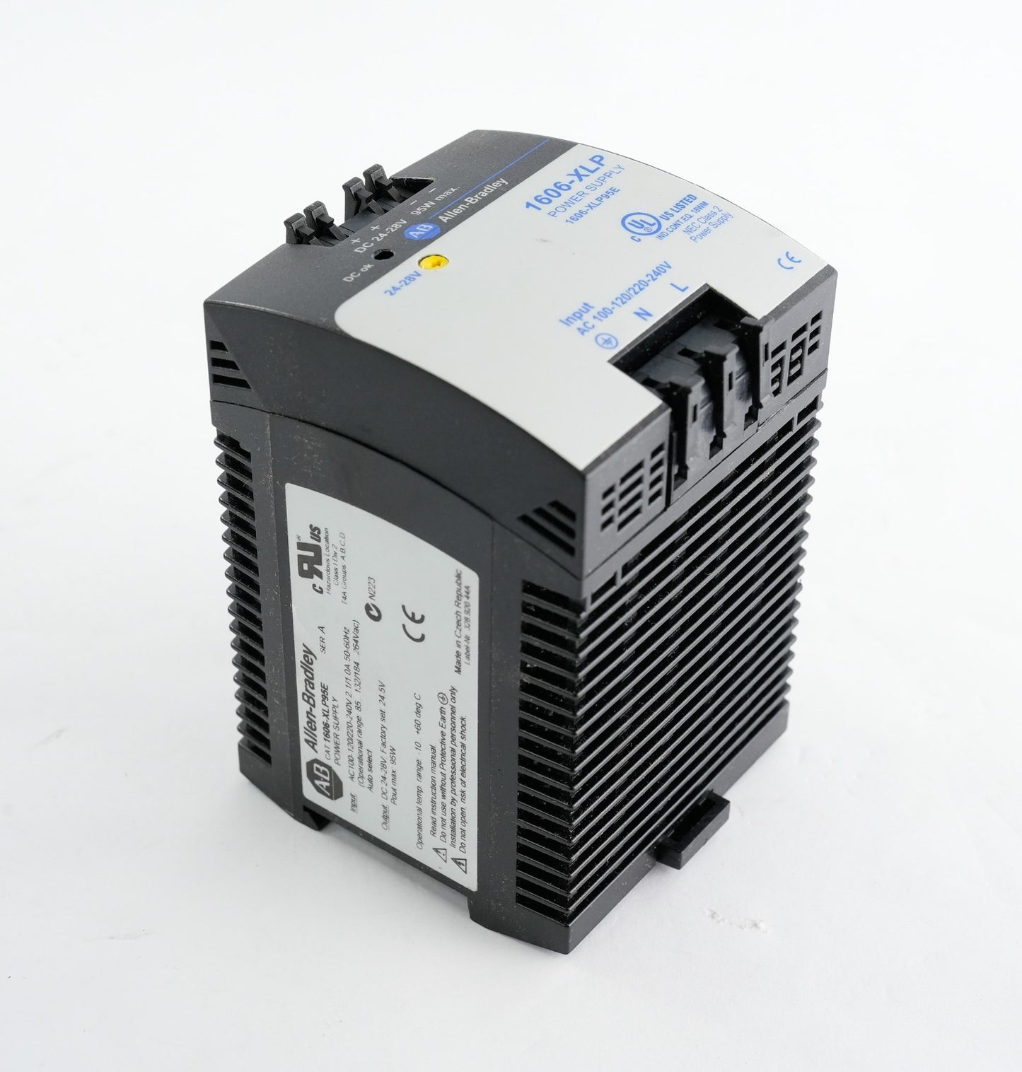 Allen Bradley 1606-XLP95E/A AC/DC Compact Power Supply 24-28V DC 95W 120/240V AC