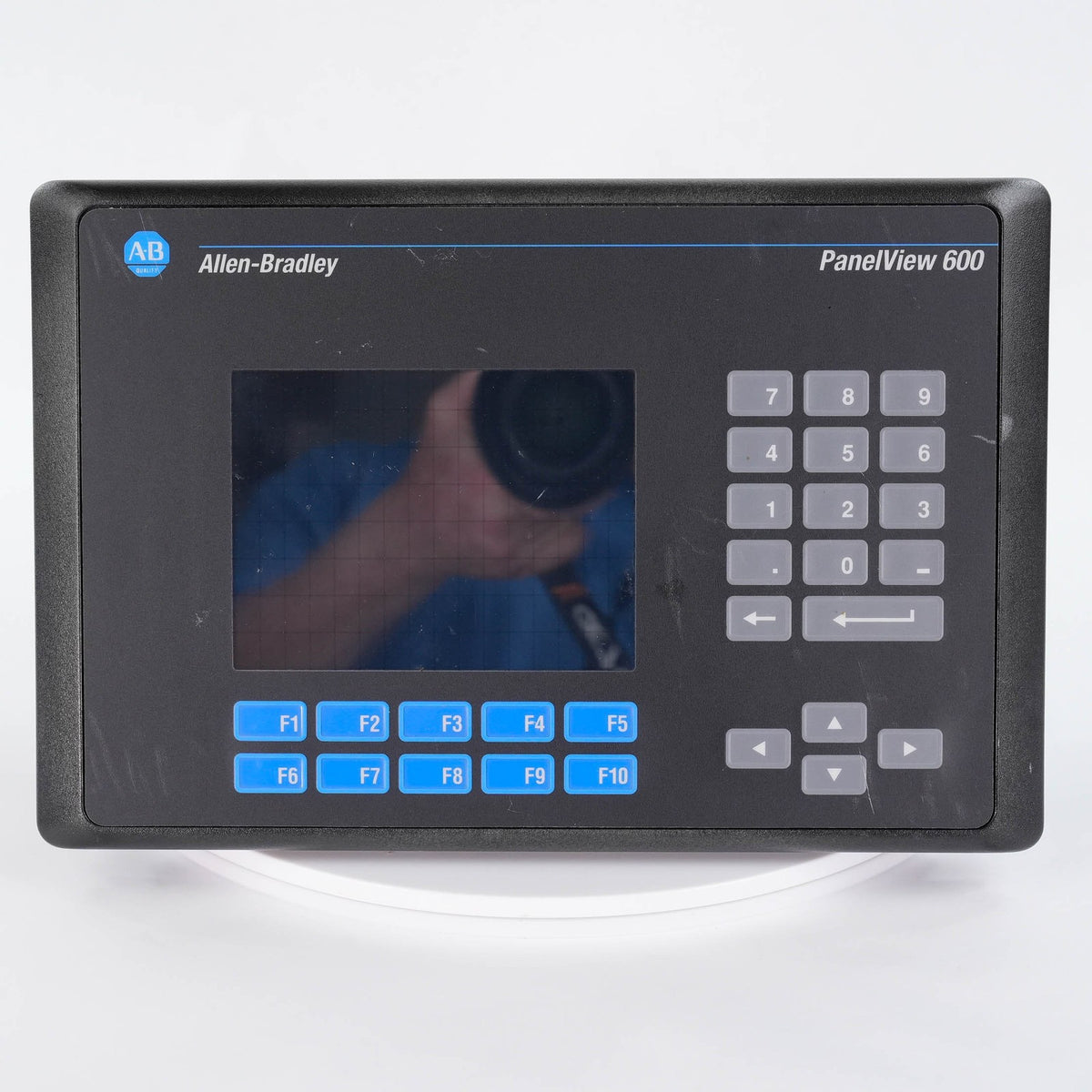 Allen Bradley 2711-B6C8 Ser B PanelView 600 Color HMI Keypad Touch DH+ 2711B6C8