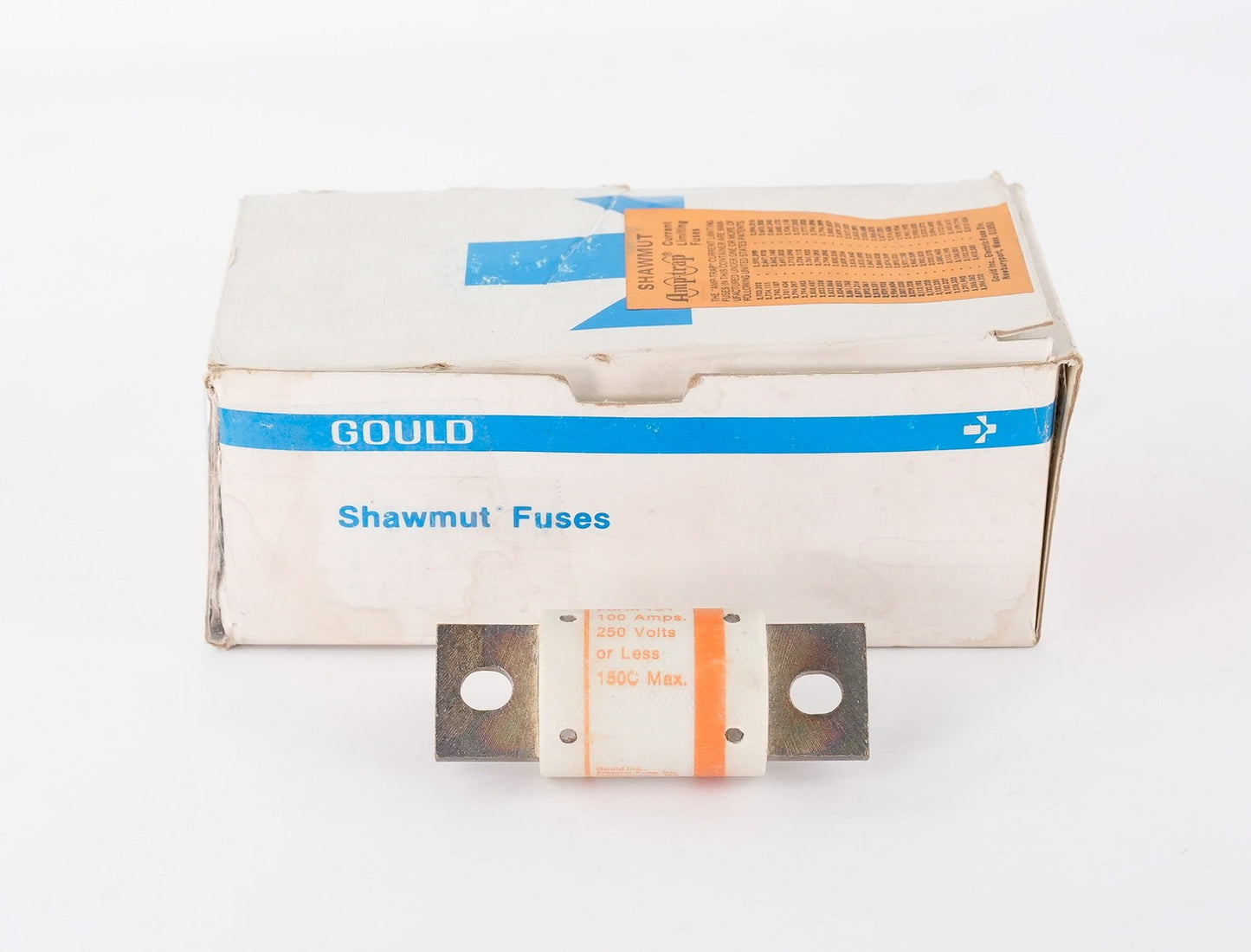 Gould Shawmut A25Z100 Amptrap Fuse Type 4 - Open Box