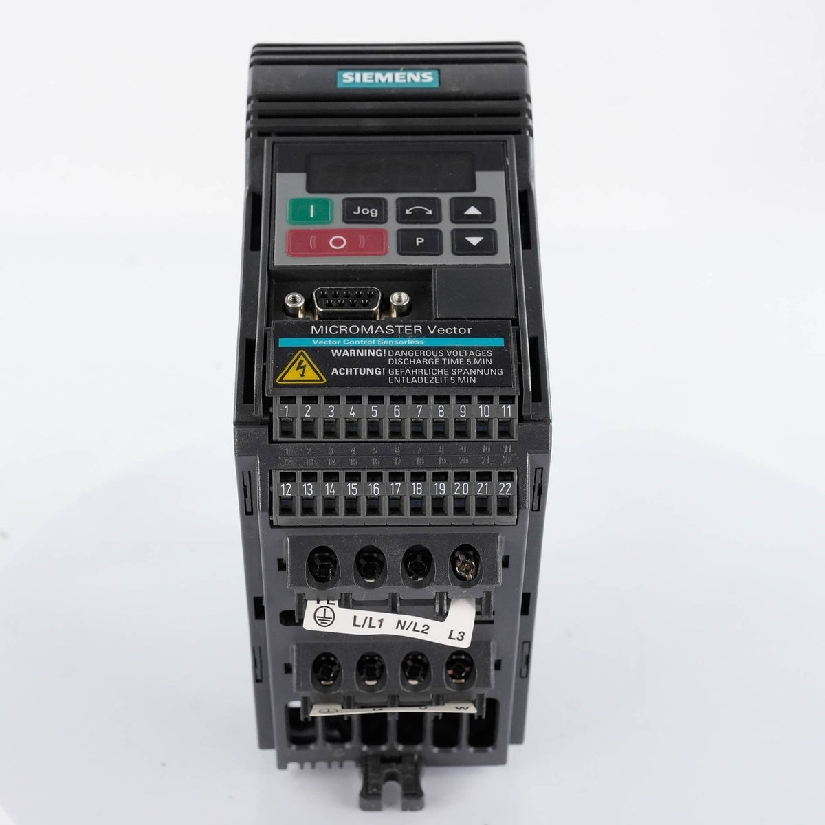 Siemens 6SE3211-5CA40 Micromaster Vector AC Drive 0.12kW 230V 6SE32115CA40