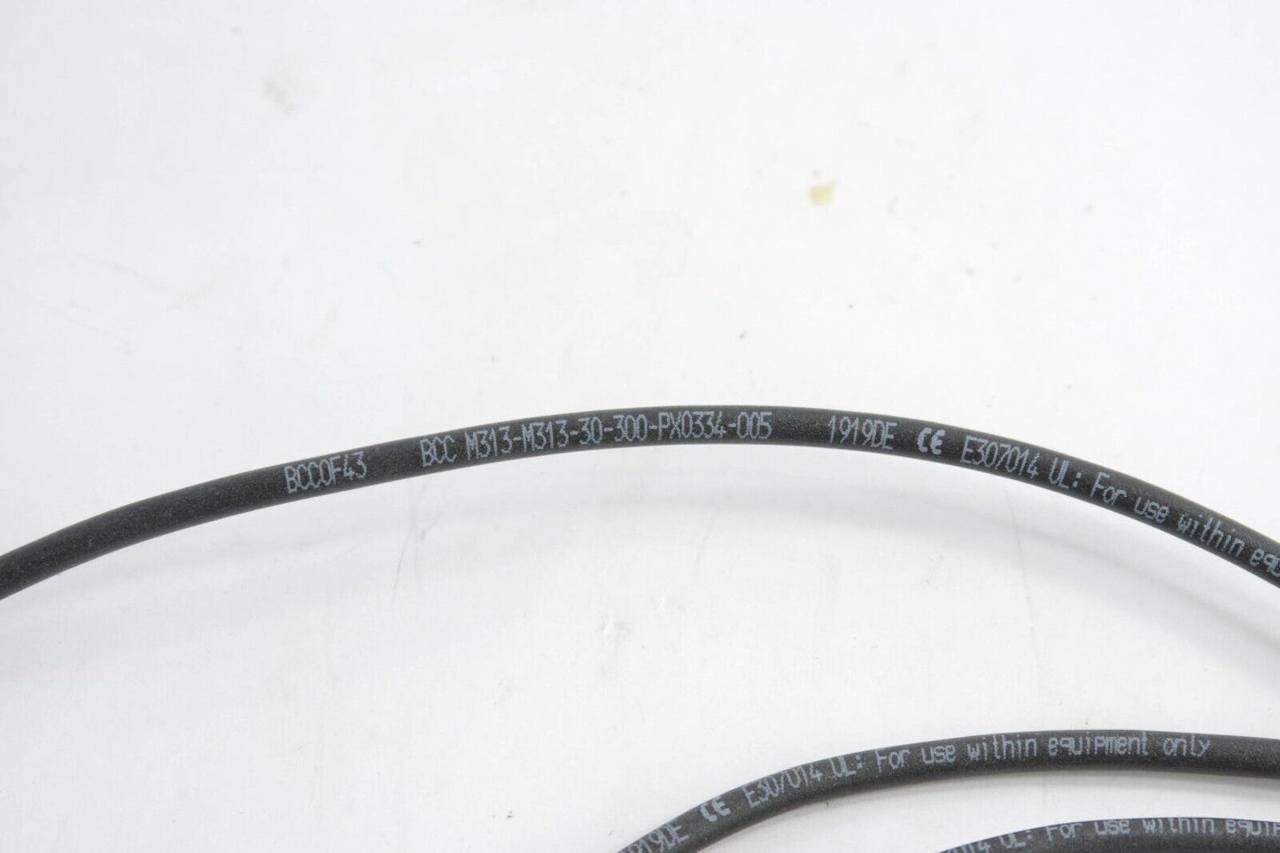 4x Balluff BCC0F43 Double-ended cordset M8 3-Pin BCC M313-M313-30-300-PX0334-005