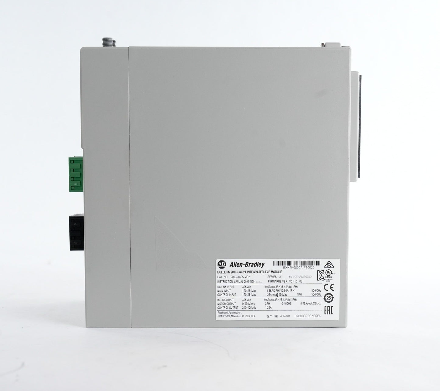 Allen Bradley 2093-AC05-MP2 /A Kinetix 2000 230V/3kW Integrated Axis Module