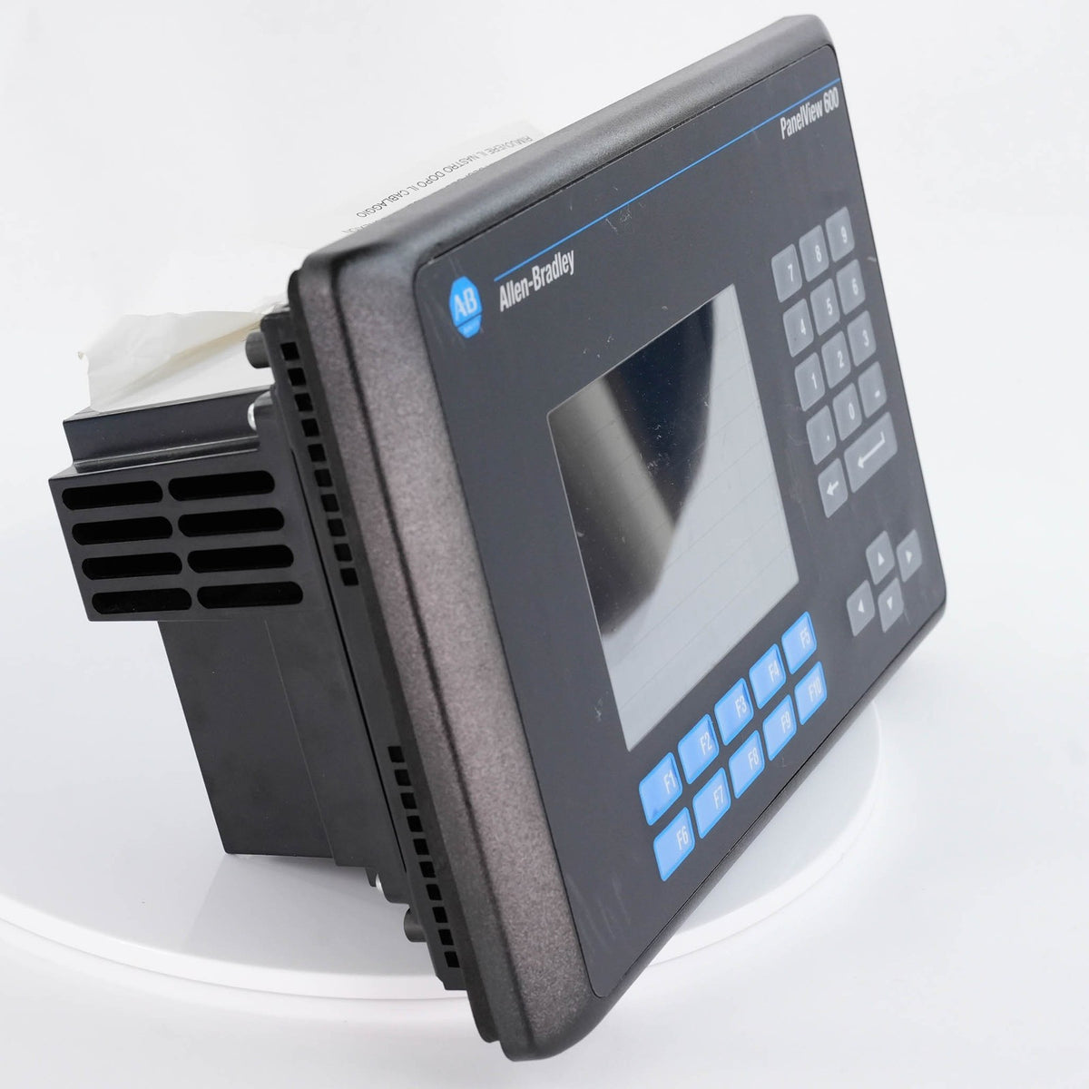 Allen Bradley 2711-B6C8 Ser B PanelView 600 Color HMI Keypad Touch DH+ 2711B6C8