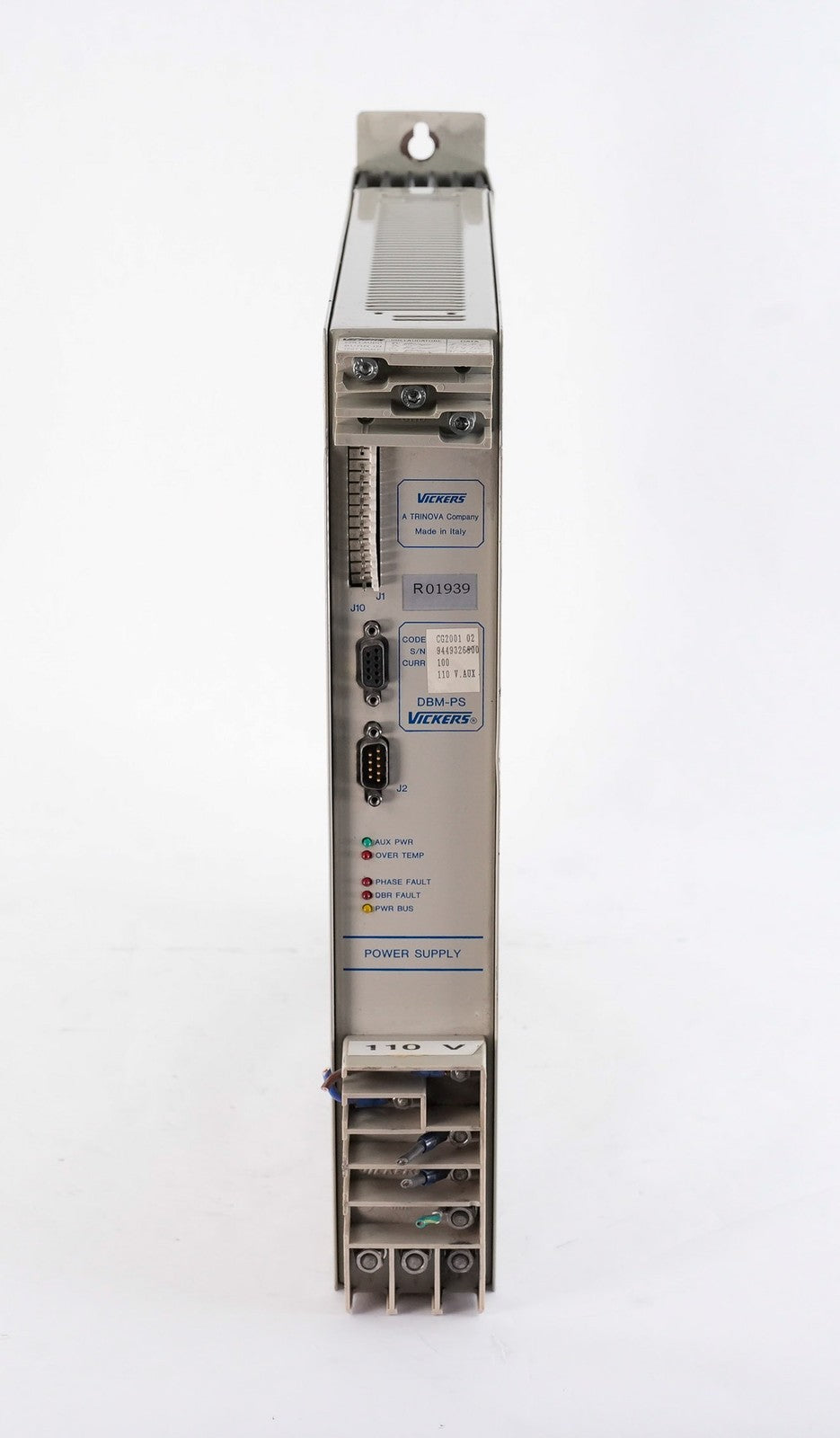 Vickers DBM-PS CG2001 02 Servo Drive Power Supply DBMPS - For Parts