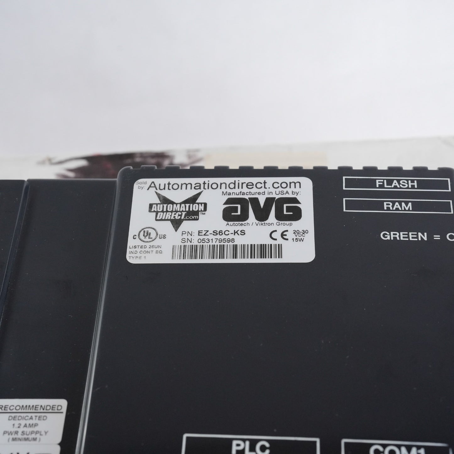 Automation Direct EZ-S6C-KS Panel Display Terminal EZS6CKS - Refurbished