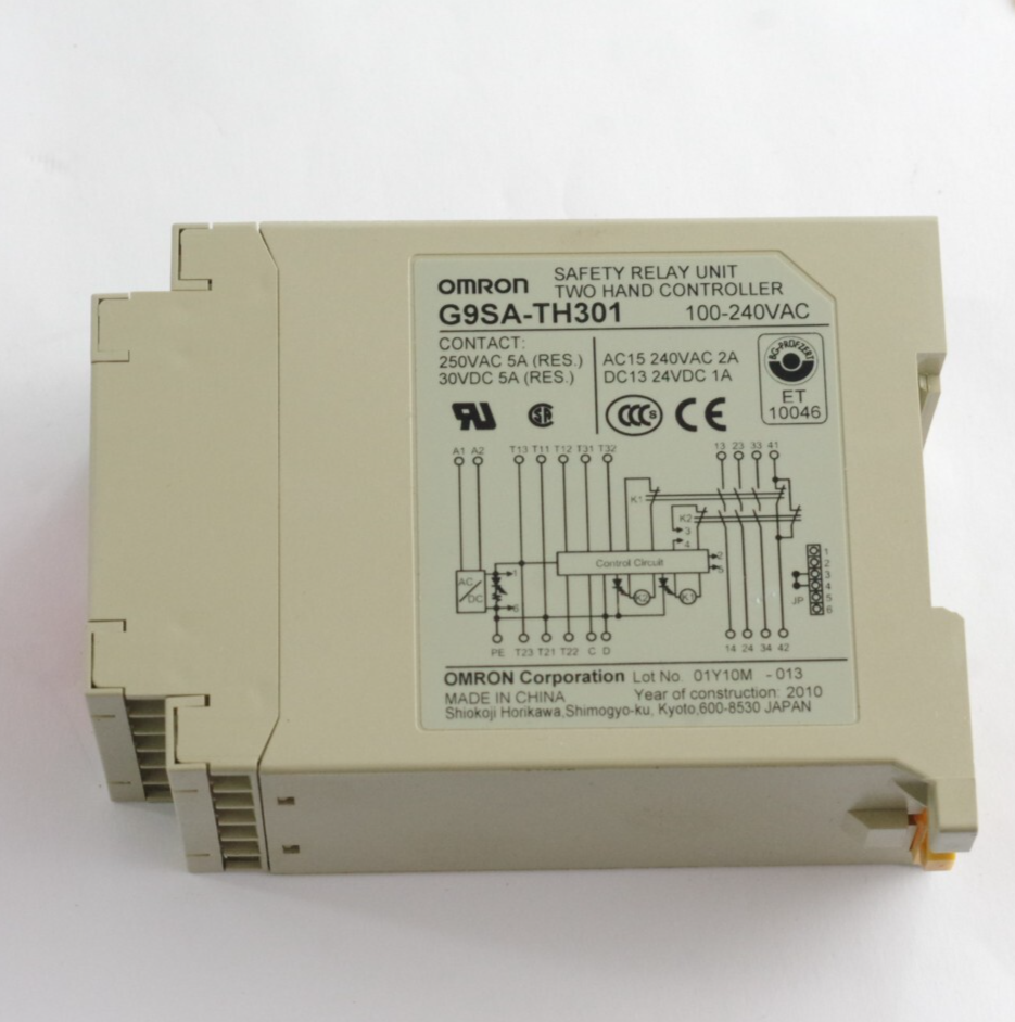 Th301 Omron G9SA-TH301 Safety Relay Unit 24V AC/DC – NJT Automation