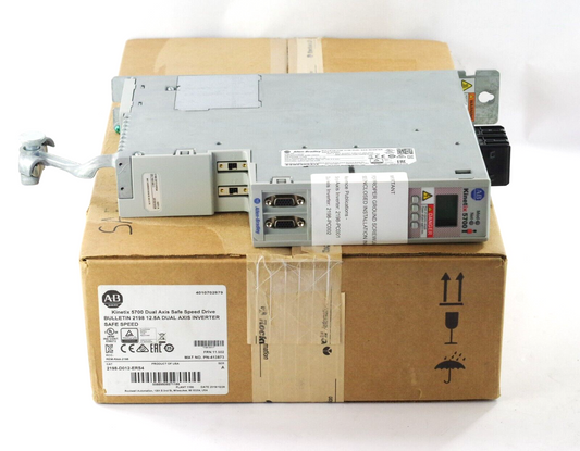 Allen Bradley 2198-D012-ERS4 Kinetix 5700 Dual Axis Safe Speed Drive - Open Box