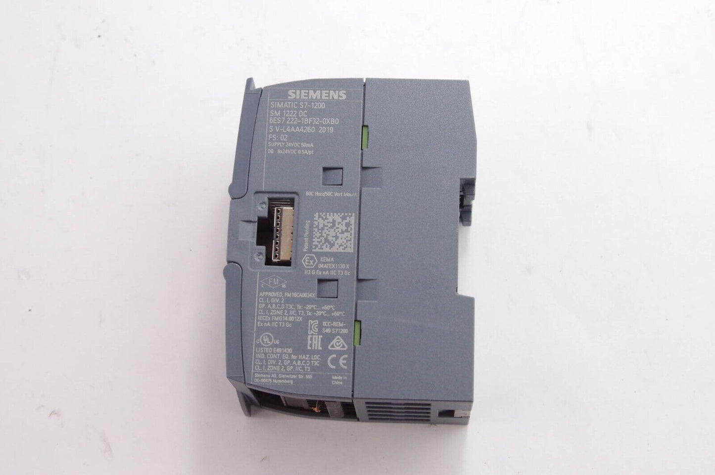 Siemens 6ES7 222-1BF32-0XB0 / 6ES72221BF320XB0 Simatic S7-1200 SM 1222 DC