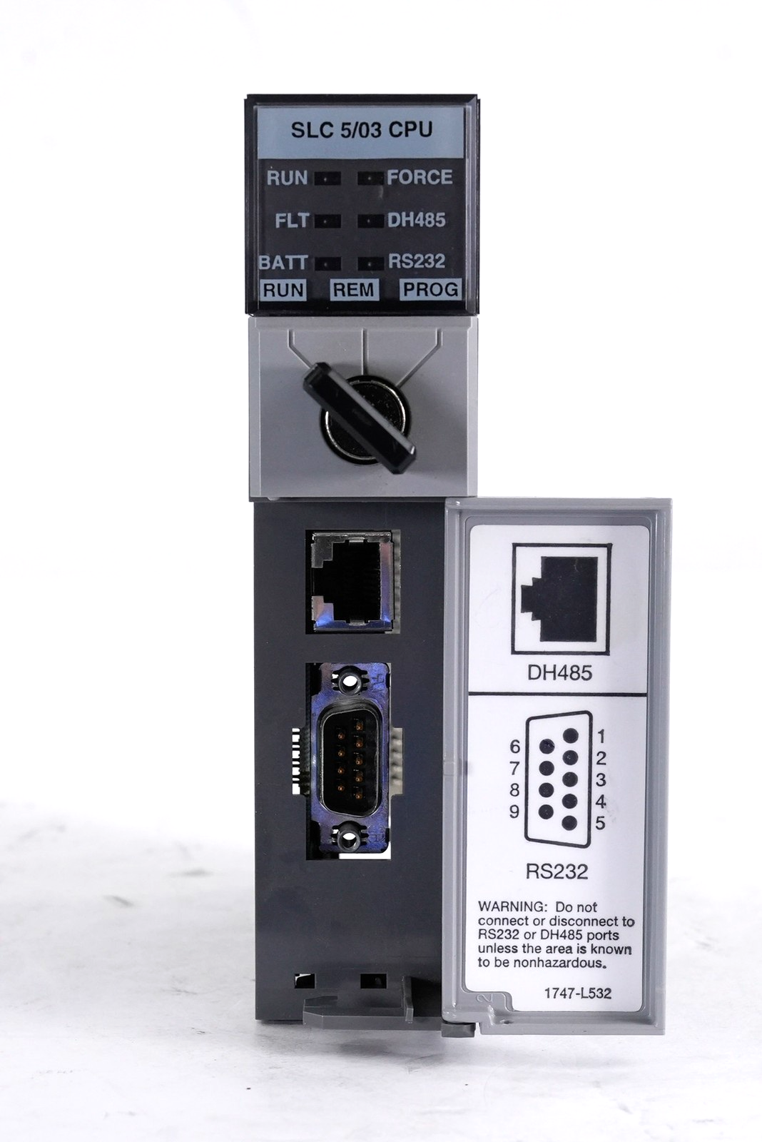 Allen Bradley 1747-L532 /D Proc. Rev 4 SLC 500 Processor Unit 1747L532 + Key