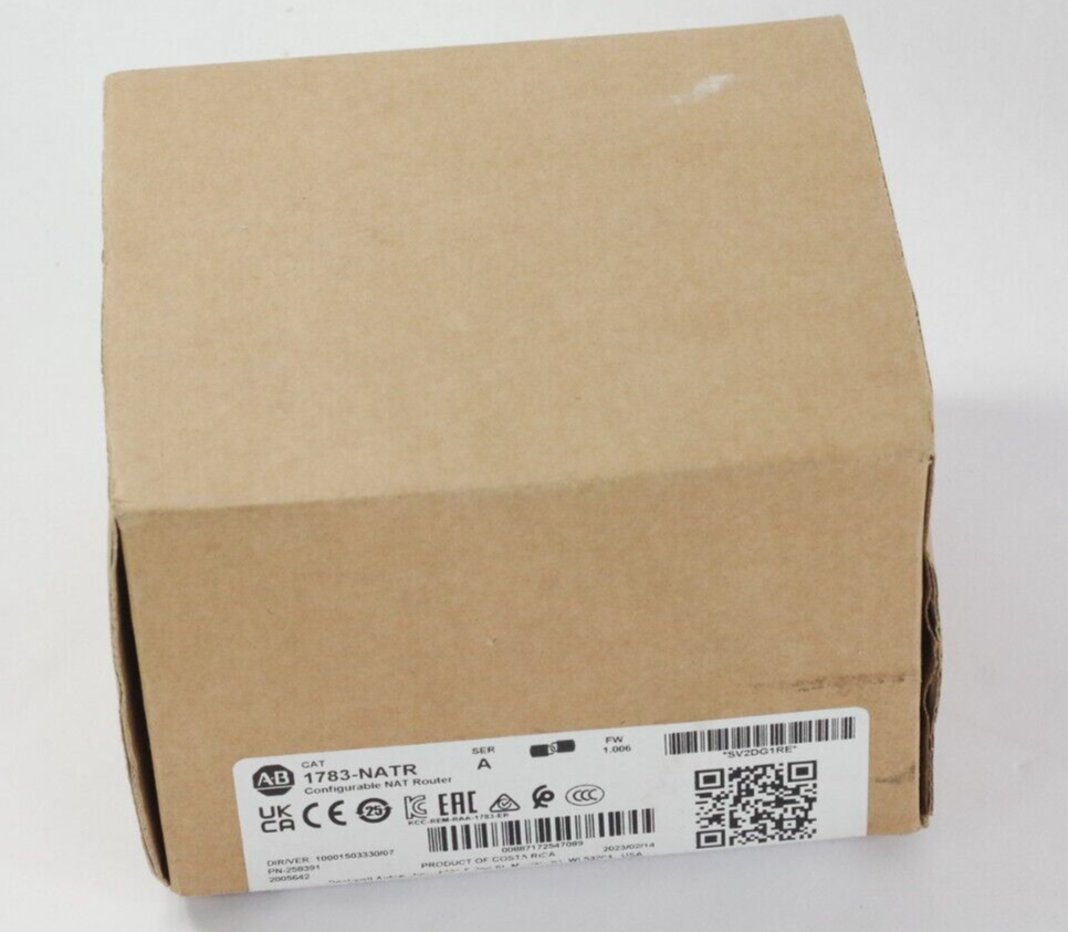 Allen Bradley 1783-NATR Ser A Configurable NAT Network Router Module Sealed