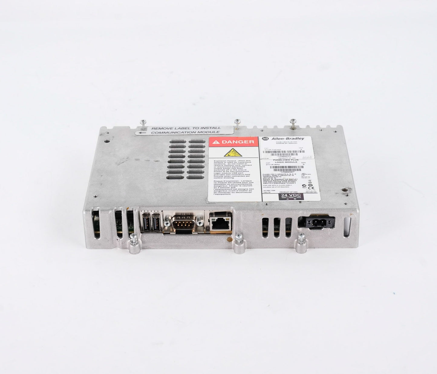 Allen Bradley 2711P-RP2 /G PanelView Plus Logic Module 2711PRP2 Series G